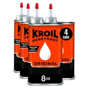 Kroil 8 Oz. Penetrating Oil, Industrial-Grade, Multipurpose, Rust Loosening, Penetrant, 4PK AZKL081C4